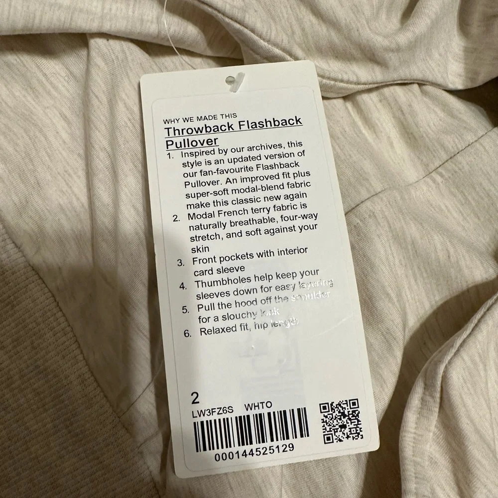 Lululemon Throwback Flashback Pullover - Picture 7 of 8